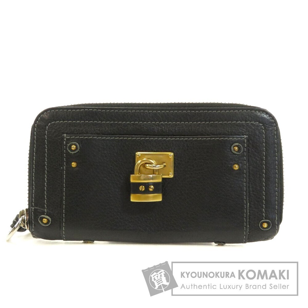 Chloe Cadena Motif Long Wallet Leather